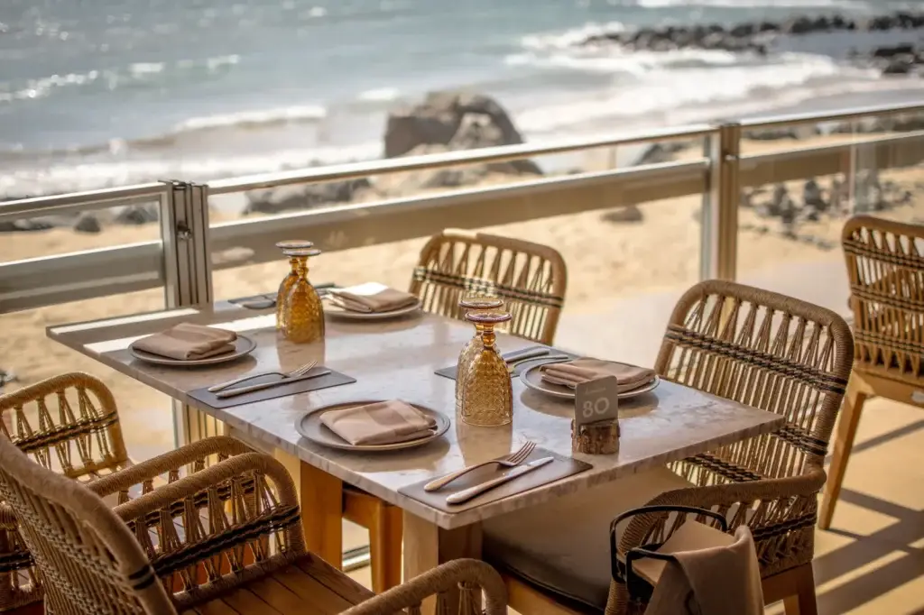 Terraza alta para celebraciones frente al mar en El Senador, Maspalomas