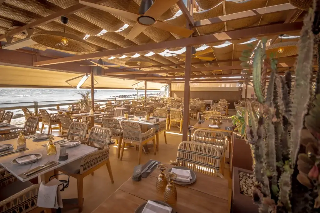 Terraza alta para celebraciones frente al mar en El Senador, Maspalomas
